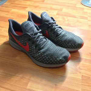 Nike Pegasus 35 Running Shoes Gray Size 12